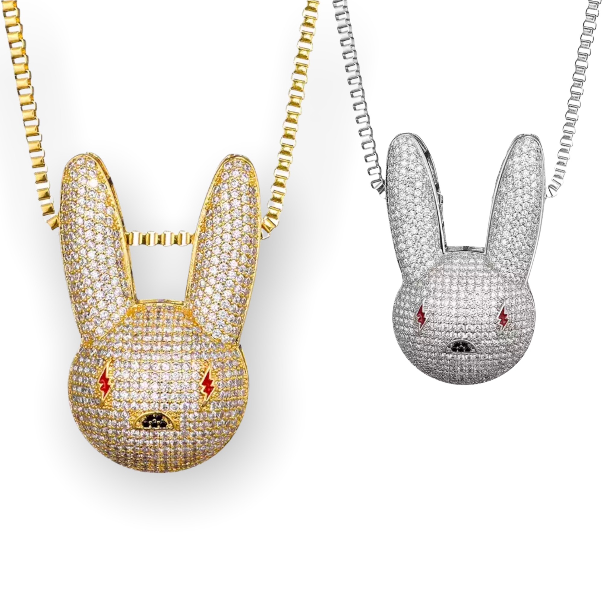 Wholesale Personalized Custom Bad Bunny Necklace Unisex Colorful Print  Heart Stainless Steel Necklace - China Necklace Jewelry of Bad Bunny and  Bad Bunny Heart of Bad Bunny Accessories price