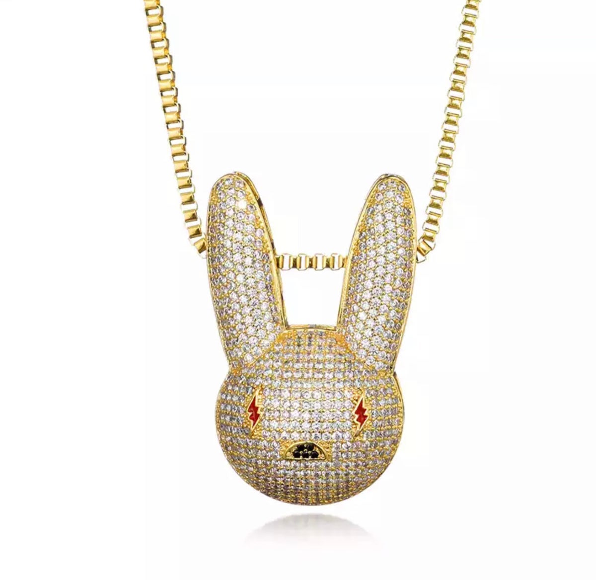 Bad discount bunny necklace